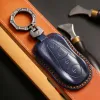 SMART KEY COVER FOB LEATHER CASE CAR KEYING HOLDER SCAL FÖR GEELY TUGELLA 2020 BOYUE ATLAS PRO GILI TUGELLA