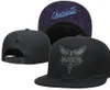 Charlotte "Hornets''ball Caps Casquette 2023-24 unisex mode bomull baseball cap snapback hatt män kvinnor sol hat broderi vår sommar mössa grossist a12