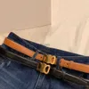 Riemen Luxe Designerriem Goud Zilver Gesp Echt lederen riemen Nieuwkomers Ceinture Damesriemen Mode Tailleband Decoratief Pak Jeans 240226