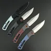 BM 15080 Folding Knife 9cr18mov Blade Outdoor Camping Fishing and Hunting Defense Sabre Field Survival Pocket Knives Portable EDC Tool