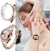 Watch Bands Bling Case Bracelet For Samsung Galaxy 4 5 6 Band 44mm 40mm Stainless Steel Women Strap Watch6