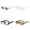 Designer -Sonnenbrille für Männer und Frauen aus Style 2240 Mode Brillen klassische dicke Teller schwarzer weißer Quadratrahmen Brille SRTE SRTE