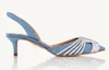 Luxury Weddin Aquazzuras Quality Designers Shoes Heels Womens Sandals Heel