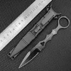 EDC Small Fixed Blade Knife Full-Tang 3cr13mov Stainless Steel Defensive Survival Combat Gear Tactical Lightweight Knives