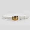 Belts Luxury Designer Belt for Women Designer Belts Womans 3.0cm Width Ceinture Luxe Cintura Bronze ceIines Buckle Genuine Leather High Quality 2024 240226
