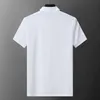 mens polo shirt designer polos shirts for man fashion focus embroidery snake garter little bees printing pattern clothes clothing tee black and white mens t shirt#025