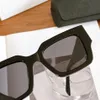 Havana Grijze Vierkante Zonnebril 40499 Dames Luxe Brillen Tinten Designer UV400 Brillen