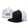 Mode unisex cap akryl vanlig snapback hatt hög kvalitet vuxen hip hop baseball cap män kvinnor mesh cap utomhus fritid basal