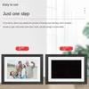 Цифровые фоторамки Frameo Cloud Photo Frame 10,1-дюймовый Wi-Fi Цифровой фотоальбом Встроенная литиевая батарея Cloud Photo Album Body Sensing 24329