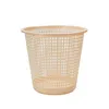 Poubelles Ménage Salon Chambre En Plastique Creux Poubelle Nordique Minimaliste Uned Toilette Papier Panier Nettoyage Drop Livraison Otk4J