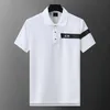 mens polo shirt designer polos shirts for man fashion focus embroidery snake garter little bees printing pattern clothes clothing tee black and white mens t shirt#031