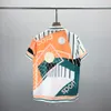 Tracksuit Set FashionHawaii Designer Men Casual Shirts Sets Floral Letter 3D Print Summer Seaside Holiday Beach Shirts Suits 010