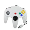 Classic Retro N64 Controller Wired Game Controllers 64-bitars GamePad Joystick för PC Nintendo N64 Console Videospel System 12 Färger i Stock Dropshipping