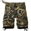 Männer Shorts 2023 Sommer Koreanischen Stil Camouflage Military Cargo Shorts Männer Lose Waschen Multi-Pocket Cargo Shorts Für Männer 29-42 240226