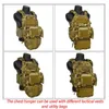 Jaktjackor Micro Chest Rig Molle Tactical Vest Löstagbar hängande D3CR Militär modulär arméutrustning