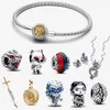 2024 avec boîte Designer Charm Bracelets pour femmes 925 Collier en argent sterling DIY Fit Pandoras Boucles d'oreilles Games of Thrones Charm Bracelet Set Bijoux Cadeau