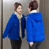 Parkas 2023 nouveau manteau d'hiver femmes Parka vestes à capuche épaissir chaud coton rembourré manteaux décontractés Parkas vêtements vêtements d'extérieur amples
