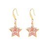 Dangle Earrings Arrival Multi Color Drop Earring Zinc Alloy Brass Crystal Cute For WomenUnique Charming Gift Jewelry