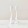 Aquila Candlestick Holders | 2pcセットメタルテーパーキャンドルホルダー用テーブルマントルシルバールームの装飾ホーム240220