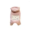 Dog Apparel Autumn Winter Warm Pet Jacket Small Clothes Schnauzer Poodle Yorkshire Terrier Puppy Dogs Accessories Cat