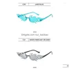 Lunettes de plein air Lunettes de couleur bonbon Lunettes de soleil Flamme Tout-en-un Miroir Portable Drop Livraison Sports Plein air Cyclisme Équipement de protection Dh0Wh