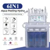 6 in 1 Hydra Dermabrasion Aqua Peel Clean Skin Care Bio Light Rf Vacuum Gesichtsreiniger Hydra Oxygen Jet Peel Machine Water