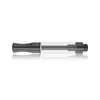 Original Ceramic Coil 0.5ml 0.8ml 1ml Glass Atomizer Black Vaporizer Cartridges 510 Thick Oil Empty Tank 4 Intake Holes with Screw Tip