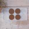 Bakning Mögel Cirkulär mönster Formar non-stick silikon choklad mögel isformar kakor mögel bakvaror verktyg