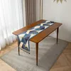 Imanqi rymowana flaga stolika American Tropical Flora i Fauna Table Table Table Stole Flag L2402