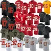 Patrick Mahomes Travis Kelce Rashee Rice Football Jerseys Jones Isiah Pacheco George Karlaftis Kadarius Toney Bolton