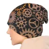 Berretti Steampunk Rusty Gears Cappelli a cuffia Steam Punk Style Beanie Design Cappello lavorato a maglia Inverno Trendy Unisex Outdoor Sport Cappelli avvolgenti per la testa