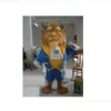 Vendita mascotte bella bestia leone vestito animale cartone animato costume di natale vestito operato di halloween consegna di goccia costumi di abbigliamento Dhg6S