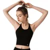 NWT AL YOGA SEXY BEACHABLE SPORTS SEAMLESS FIESS VAST REP CROSS SPORT BH Running Crop Tops Workout vadderad brassiere