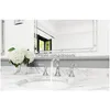 Bathroom Sink Faucets 8 Inch Bathroom-Sink-Faucets Polished Chrome Drop Delivery Dh4Ew