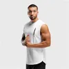 Tanques masculinos 2024 homens sem mangas colete estilo selvagem verão algodão masculino ginásios roupas undershirt fitness tanktops