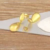 Gestüt Ohrringe Nidin Ankunft Wasser Drop Mode Personalisierte Gold/Silber Farbe Frauen Mädchen Trendy Ohrschmuck Feine Geburtstagsgeschenk