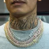 GRA Certyfikat GRA Złoty naszyjnik Sterling Sier Vvs Moissanite Diamond Hip Hop Iced Out Cuban Link Chain