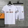 designers brand designer Mens Tracksuits Sets Jogger Sports Jogging Suits man tracksuits Two Piece Set T Shirt Summer Printed Short Sleeve Shorts