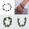 Bracelets de charme à la mode plante feuille perles pendentif bracelet feuilles de canneberge bracelet décor