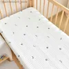 Bettwäsche-Sets Babybettwäsche Babybettlaken 60x120/70x130 Baumwolldecken Neugeborene Jungen und Mädchen Windeleinlagen Schutzhüllen Bettwäsche-Sets Q240228