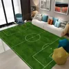 Badmatten Voetbalveldplan Vloermat Badmat Scandinavische stijl Huisdeurmat Badkamer-toiletmatten Slaapkamer Welkom Deurmat