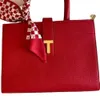 Rote Braut-Hochzeitstasche mit großem Fassungsvermögen, 2024 neue kleine und hochwertige Cross-Body-Handtasche 75 % Fabrikgroßhandel