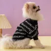 Accessori per cani Abbigliamento per cani firmato Inverno Caldo Forniture per animali domestici Maglione Dolcevita lavorato a maglia Freddo Animali domestici Cappotti Felpa per cuccioli e gatti