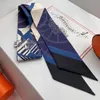 Spring and summer 2024 new neck guard printed silk square scarf fashion all matching thin high-grade silk scarf