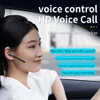 New Voice Controlled Business Bluetooth X6 Ultra Long Standby in Single Ear Hanging Digital Display Earphone