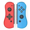 Manette de jeu Bluetooth sans fil 6 couleurs pour Nintendo Switch Poignée sans fil Joy-Con Poignée gauche et droite Contrôleurs de jeu avec boîte de vente au détail DHL