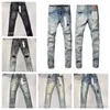 jeans da uomo jeans viola pantaloni da donna firmati pantaloni in denim Jean Uomo Pantaloni neri Qualità di fascia alta Design dritto Retro Streetwear Pantaloni sportivi casual Jogger