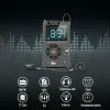 Radio Portable Radio FM AM Dual Band Stereo Mini Pocket Radiomottagare med LCD -skärmstöd TF -kortmusikspelare med hörlurar