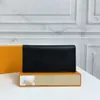 Fashion designer wallets luxury purse mens womens leather clutch bags High quality coin purses card holders with box240215
