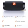 Lautsprecher Tragbarer Bluetooth-Lautsprecher Drahtloser Bass-Subwoofer Wasserdichte Außenlautsprecher Boombox-Unterstützung TF-Karte FM USB-Stereolautsprecher